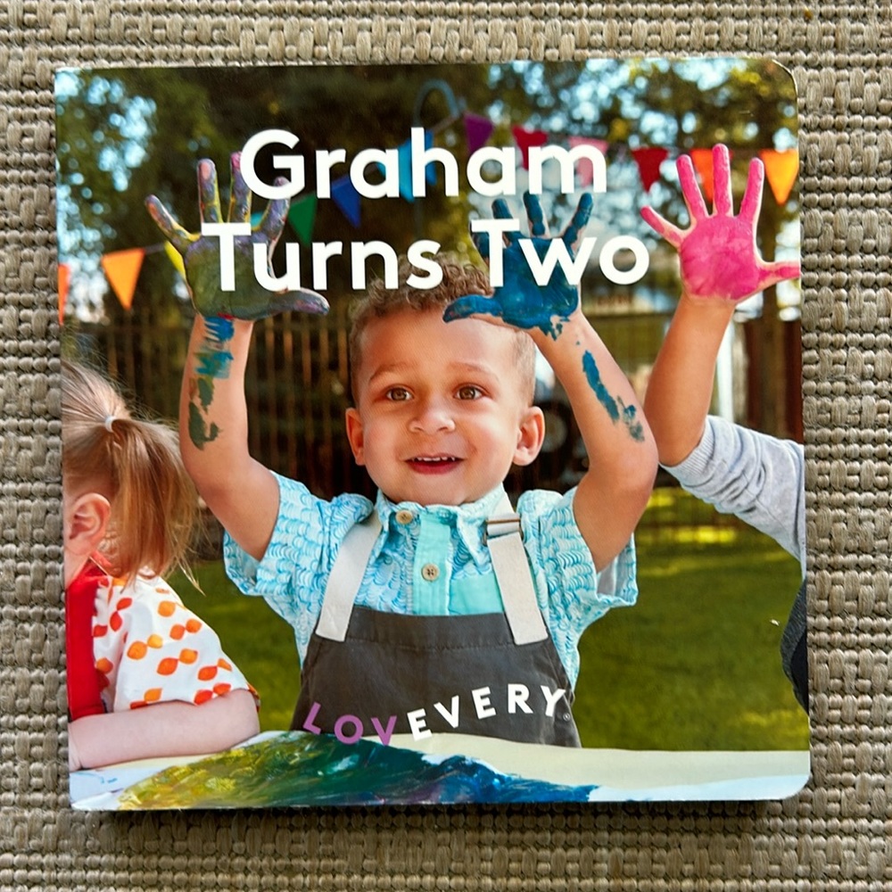 Graham Turns Two Board Book